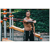 Еспандер-петля (гумка для фітнесу і спорту) 4FIZJO Power Band 45 мм 26-36 кг 4FJ1080 W_1662, фото 4