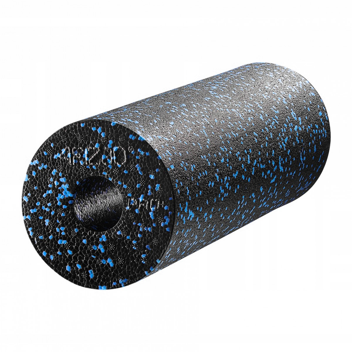 Масажний ролик (валик, роллер) гладкий 4FIZJO EPP PRO+ 45 x 14.5 см 4FJ1141 Black/Blue W_1662