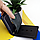 Обкладинка на посвідчення Національної поліції України із кріпленням під жетон шкіряна чорна, фото 7