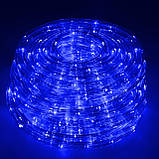 Гірлянда дюралайт вулична 10 м Springos Rope Lights CL1203 Blue 240 LED зовнішня світлодіодна W_1733, фото 10