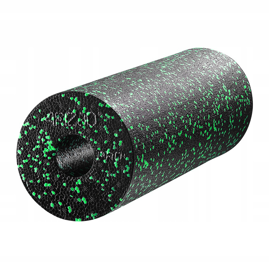 Масажний ролик (валик, роллер) гладкий 4FIZJO EPP PRO+ 45 x 14.5 см 4FJ0088 Black/Green W_1870