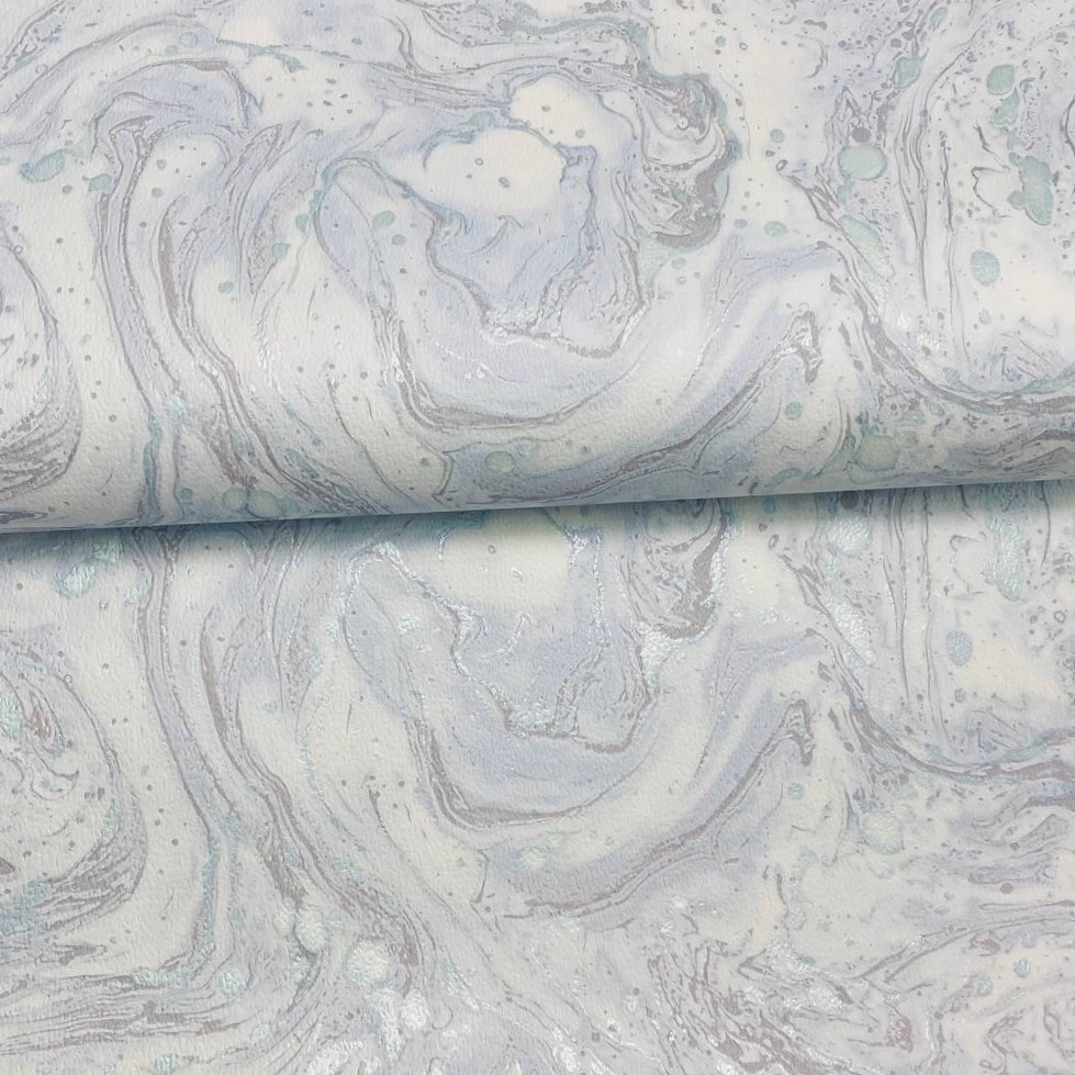 Шпалери паперові Слов'янські шпалери блакитні Colorit В277 Лімпопо 0,53 х 10,05м (6451-03), фото 1