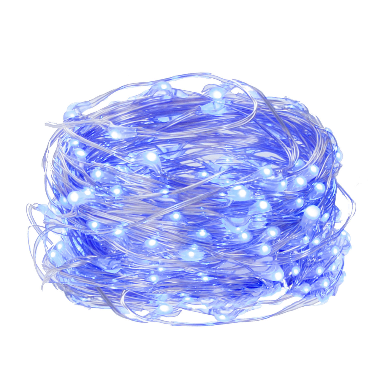 Гірлянда на батарейках 9.9 м Springos CL0020 Blue 100 LED світлодіодна новорічна святкова W_1743