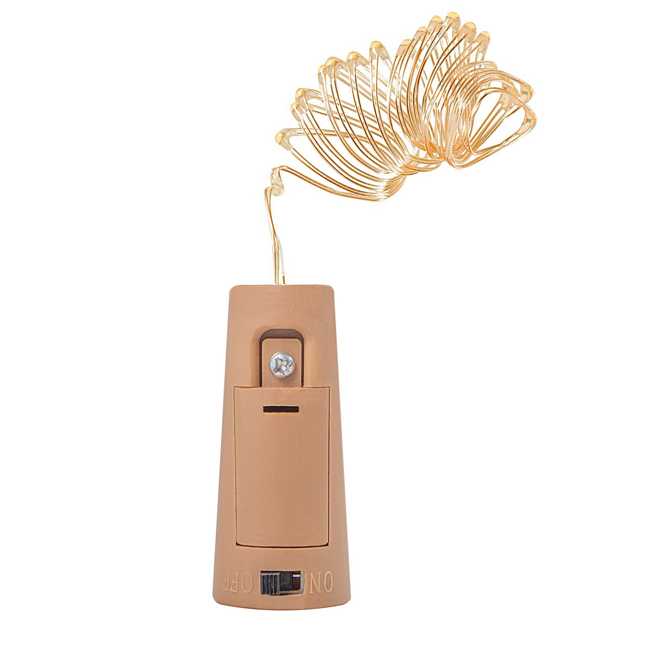 Гірлянда корка в пляшку на батарейках 1.9 м Springos CL0026 Warm White 20 LED світлодіодна W_1728