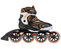 Роликові ковзани Nils Extreme NA1060S Size 39 Black/Orange W_1802