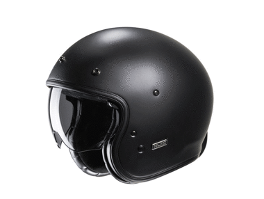 Мотошолом HJC V31 Semi Flat чорний