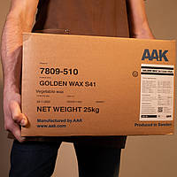 Соевый воск - Измельченный натуральный воск для изготовления контейнерных свечей, Golden Wax S41, 25 кг