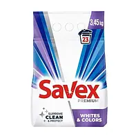 Стиральный порошок Savex Premium Whites & Colors 23 стирки 3.45 кг