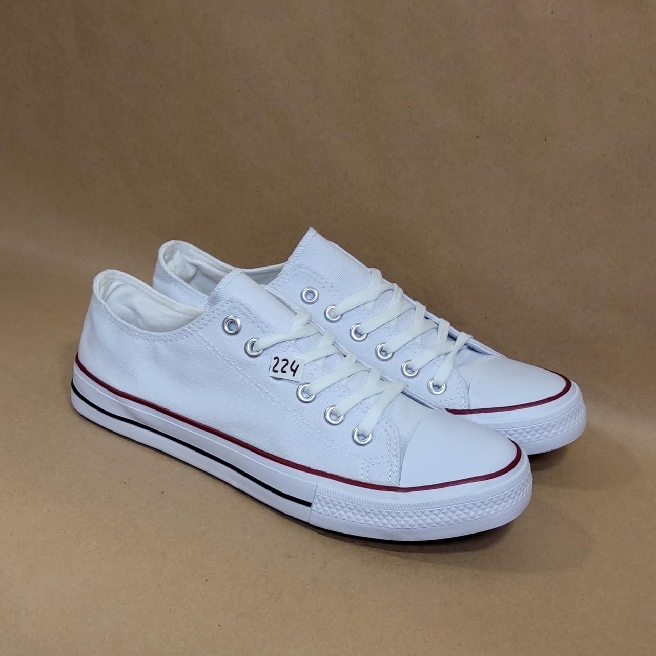 ЗНИЖКА! 44р (27.5см) Білі кеди конверси Navigator у стилі Converse