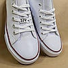 ЗНИЖКА! 44р (27.5см) Білі кеди конверси Navigator у стилі Converse, фото 7