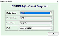 Сброс памперса в Epson Epson L130, L132, L220, L222, L310, L312, L362, L364, L365, L366