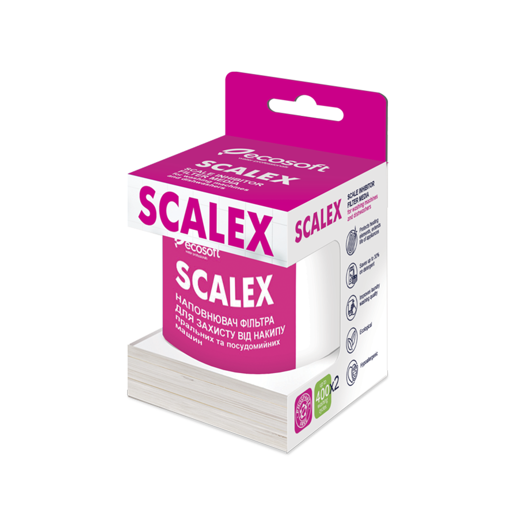 Наповнювач для фільтрів від накипу Ecosoft SCALEX 200 мл