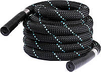 Канат тренувальний для кросфіту 12 м Battle Rope WCG 38х12 M_1923