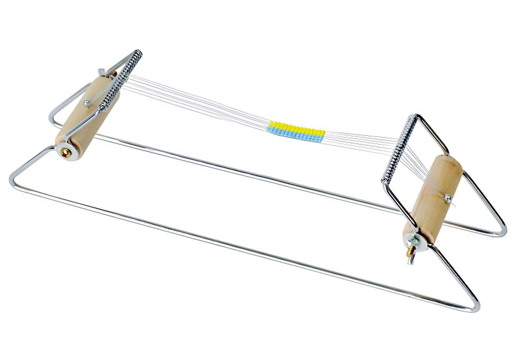 Верстат для бісероплетіння, нержавіюча сталь, 29.5*6.8*9 см, фото 5