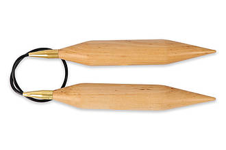 Спиці кругові 35.00mm-80cm Jumbo Basix Birch Wood, KnitPro