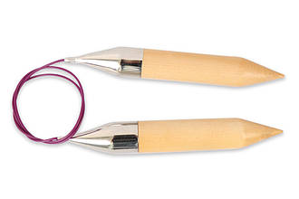 Спиці кругові 25.00mm-80cm Jumbo Basix Birch Wood, KnitPro