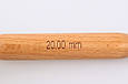 Спиці кругові 20.00mm-100cm Jumbo Basix Birch Wood, KnitPro, фото 4