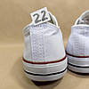 ЗНИЖКА! 44р (27.5см) Білі кеди конверси Navigator у стилі Converse, фото 9