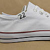 ЗНИЖКА! 44р (27.5см) Білі кеди конверси Navigator у стилі Converse, фото 8