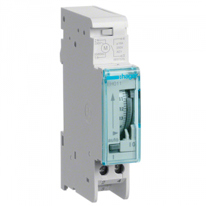 Таймер аналоговий, добовий, 16А, 1 Hager EH011 (1Н.Про контакт)