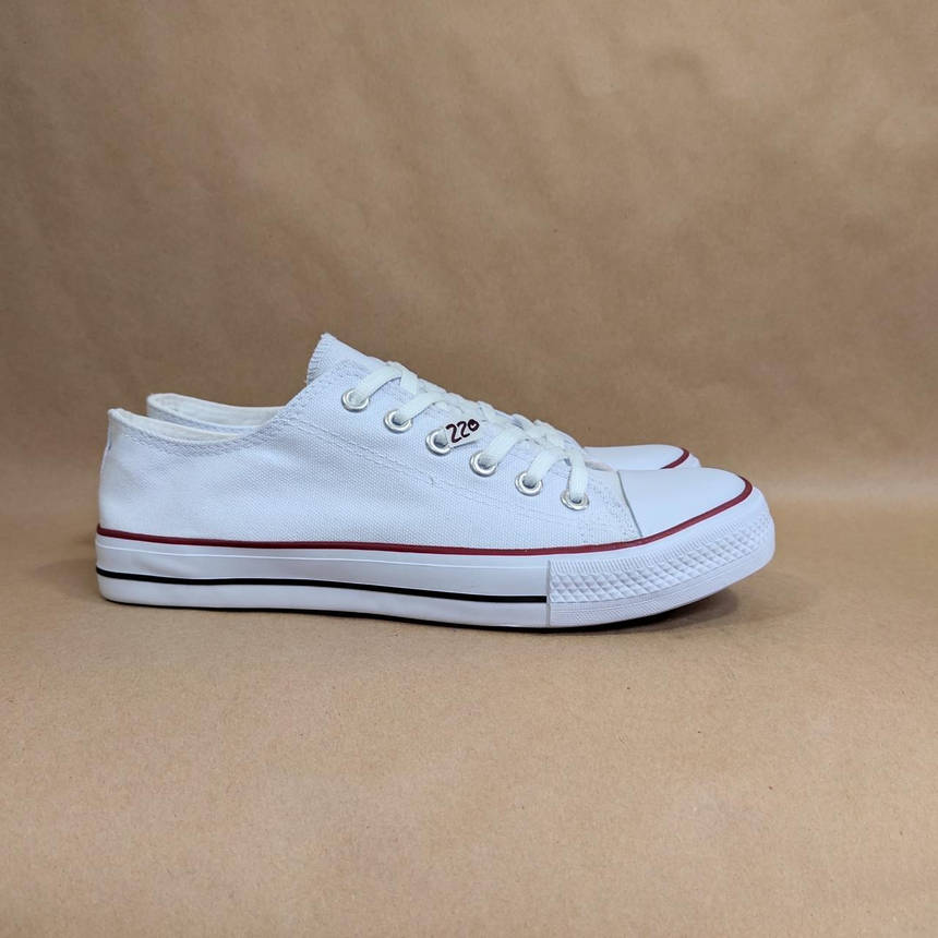 ЗНИЖКА! 44р (27.5см) Білі кеди конверси Navigator у стилі Converse, фото 1