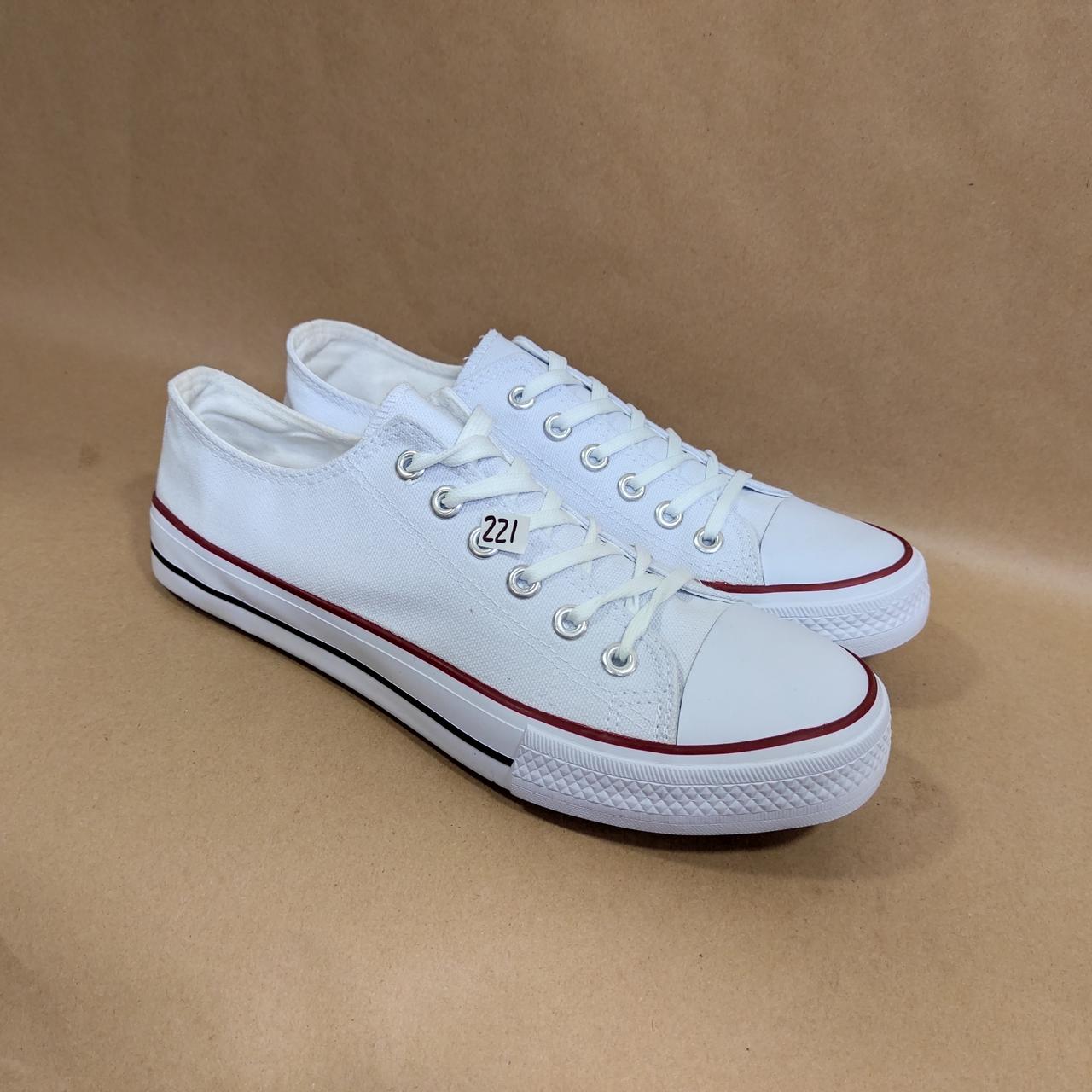 ЗНИЖКА! 44р (27.5см) Білі кеди конверси Navigator у стилі Converse