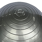 Напівсфера балансувальна 60х26 см WCG 010 Босу болл + насос для фітнесу W_1921, фото 4