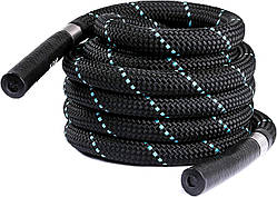 Канат тренувальний для кросфіту 12 м Battle Rope WCG 38х12 W_1923