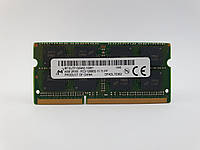 Оперативная память для ноутбука SODIMM Micron DDR3 8Gb 1600MHz PC3-12800S (MT16JTF1G64HZ-1GE1) Б/У