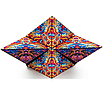 Іграшка для дітей головоломка магнітний куб зірки надає заспокійливий та терапевтичний вплив, фото 3