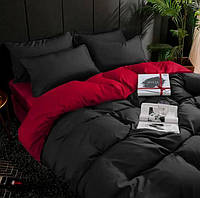 Євро комплект постільної білизни Бязь 200x220 Н0009