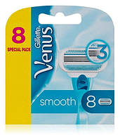 Gillette Venus 3 сменные кассеты для бритья женские Smooth 8шт. Оригинал