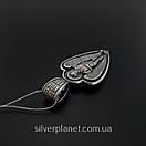 Срібний кулон Архангел Михайло. Підвіс оберіг Ангел хранитель срібло 925 проби, фото 7