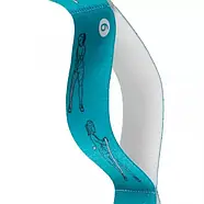 Стрічка еспандер для розтяжки секційна з петлями універсальна GE5430 для фітнесу йоги стретчингу реабілітації, фото 10