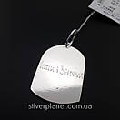 Срібний кулон іконка Святий Микола. Підвіска ладанка Миколай Чудотворець срібло 925, фото 5