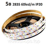 Светодиодная лента 5В 2835(60LED/м) IP20