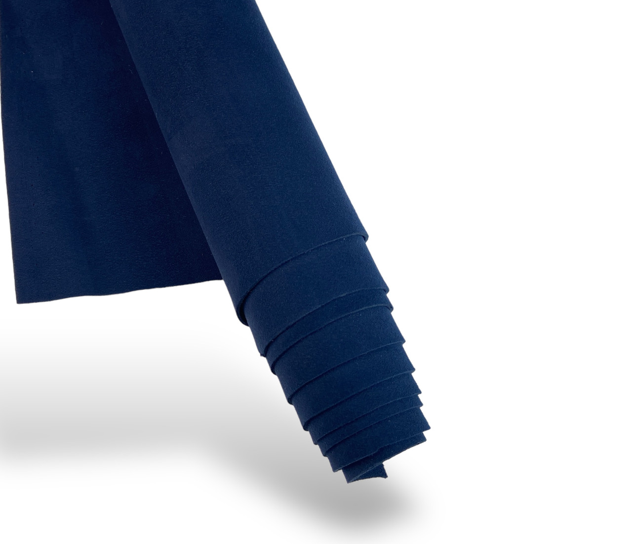 Екозамша Італія 1400*500*1,2мм колір синій, фото 1