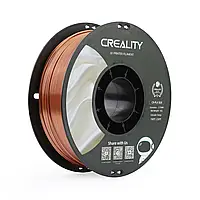 PLA Filament (пластик) для 3D принтера CREALITY шовковий блиск 1кг, 1.75мм, червона мідь