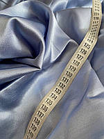 Порт'єрна тканина блакитна поліестр тонкий висота 2,85 м