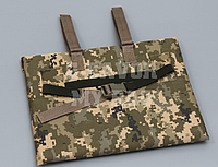 Тактический каремат сидушка пиксель поджопник военный каремат для сидения армейский изолон каремат походный