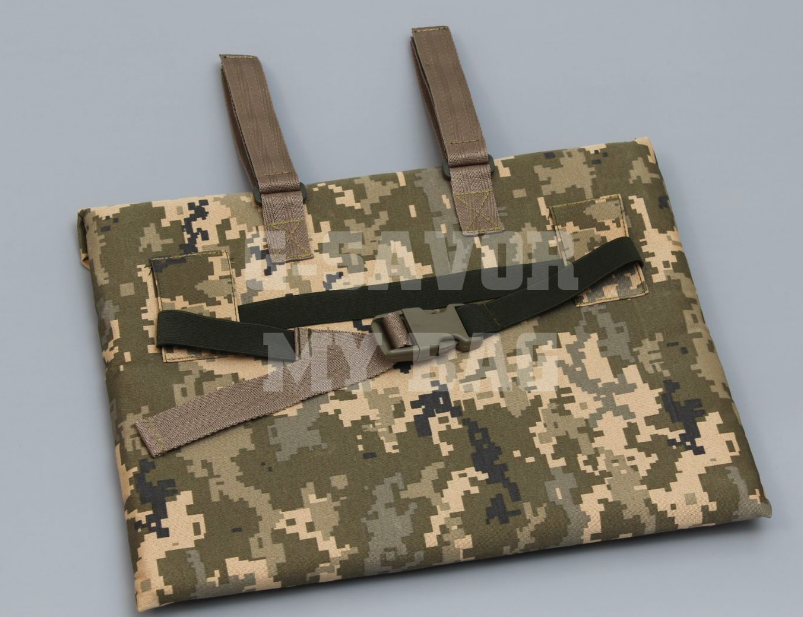 Тактичний каремат 20мм сидіння піксель піджопник військовий каремат для сидіння армійський ізолон каремат похідний