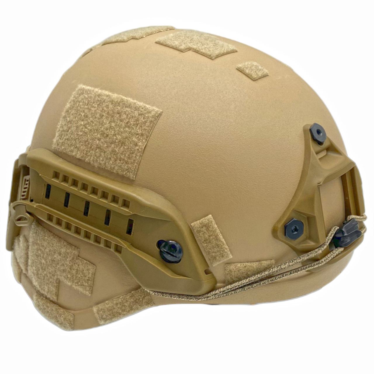 Каска шлем кевларовая военная тактическая Производство Украина ОБЕРІГ F2(песочный)клас 1 ДСТУ NIJ IIIa - фото 2 - id-p1860919204