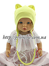 Оптом шапки 44, 46, 48, 50, 52 розмір трикотажна дитяча шапка головні убори дитячі гурт (ОШ36161)