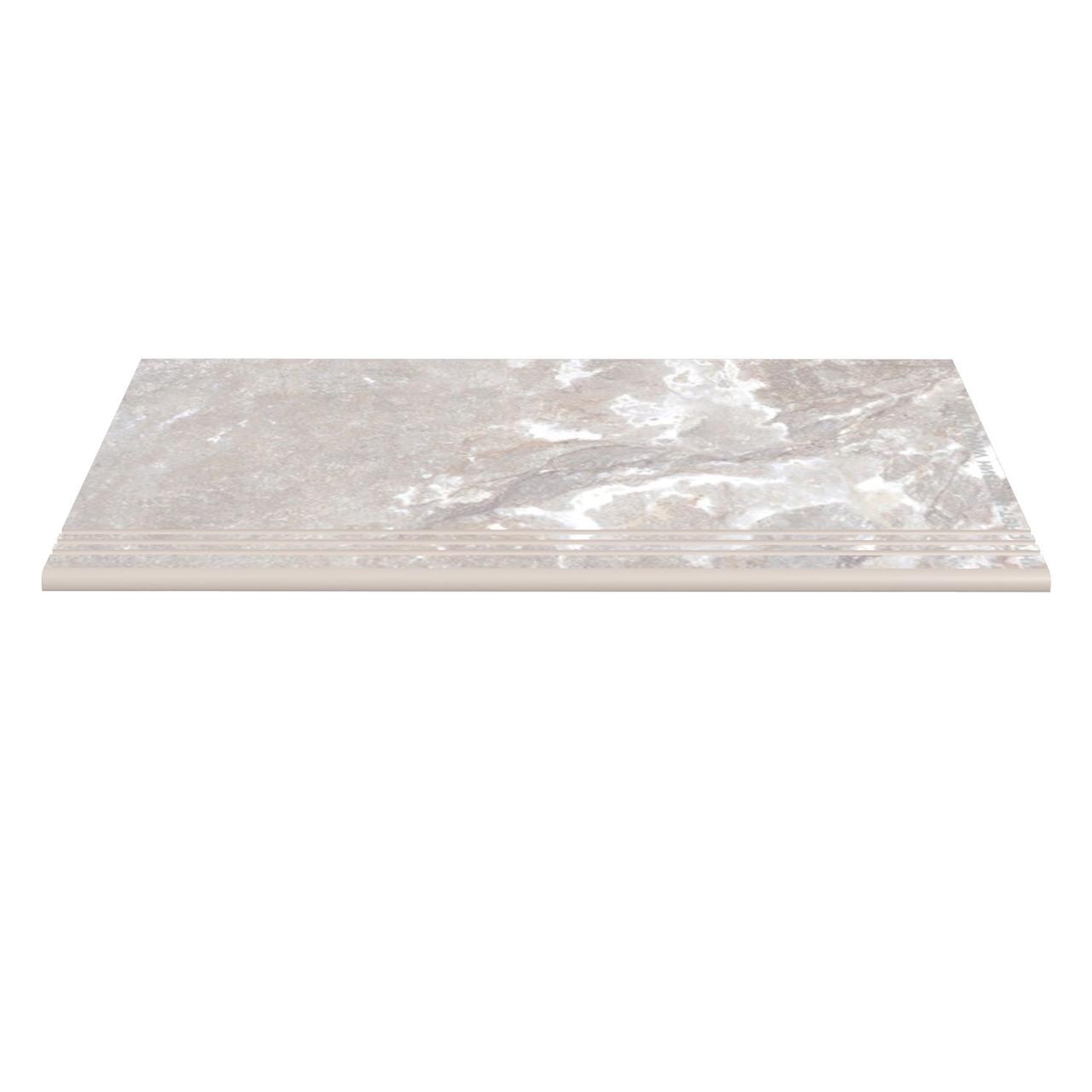 Керамічна сходинка Allore Group Concrete Anthracite F PC R Mat 30х60