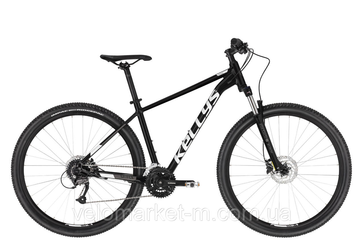 Велосипед Kellys Spider 50 Black (29") M, діаметр коліс - 29"