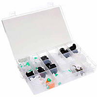 Набір автомобільних кліпс і кріплень 12 видів для AUDI 160 шт. Tagred TA1150