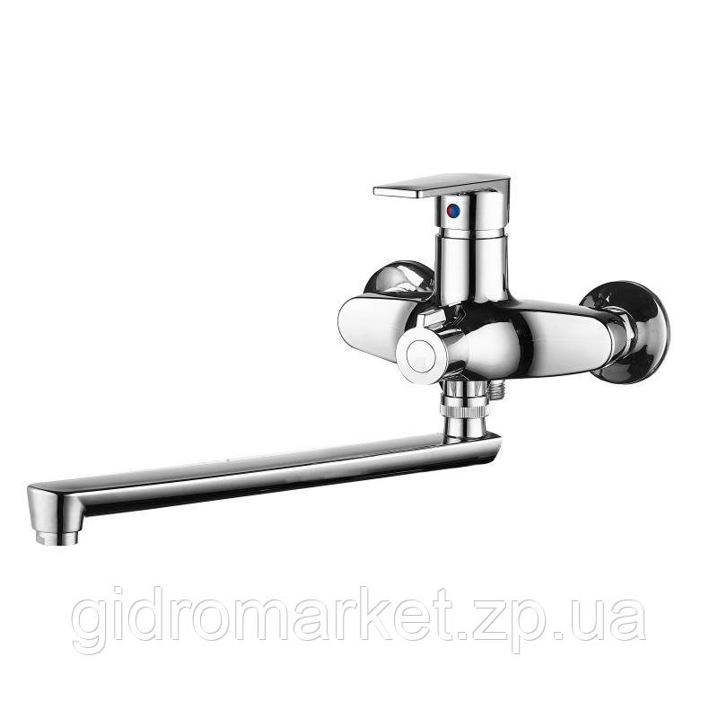 Brinex 35C 005 Хромований змішувач для ванни (без шланга та лійки)