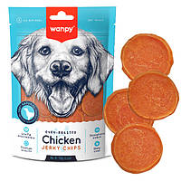 Wanpy Chicken Jerky Chips ВАНПІ ЧІПСИ КУРЯЧІ В ЯЛЕНІ ласощі для собак 100 гр