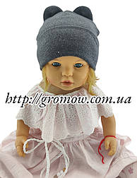 Оптом шапки 44, 46, 48, 50, 52 розмір трикотажна дитяча шапка головні убори дитячі гурт (ОШ36164)