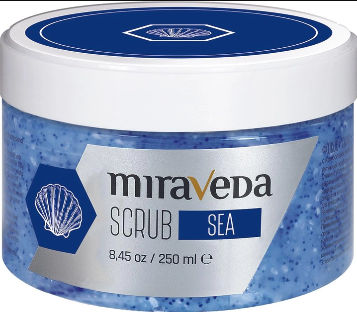 Скраб для тіла Miravada ItalWax "Морський", 250 мл